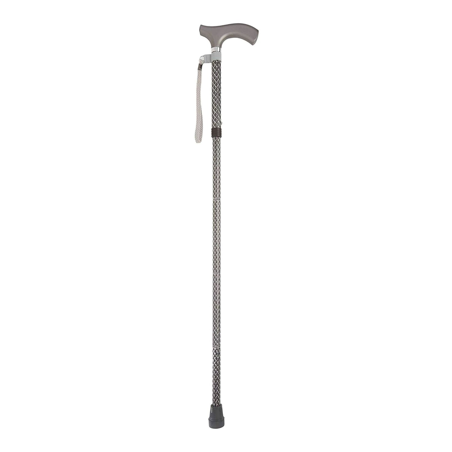Folding Cane Switch Sticks® Aluminum 32 to 37 Inch Height Graphite - BeHope