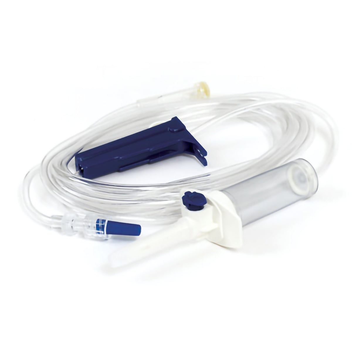 Primary IV Administration Set TrueCare™ Gravity 1 Port 20 Drops / mL Drip Rate 15 Micron Filter 92 Inch Tubing Solution Without Flow Regulator - BeHope