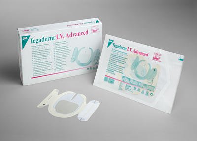 I.V. Dressing 3M™ Tegaderm™ Film 3-1/2 X 4-1/2 Inch Sterile - BeHope