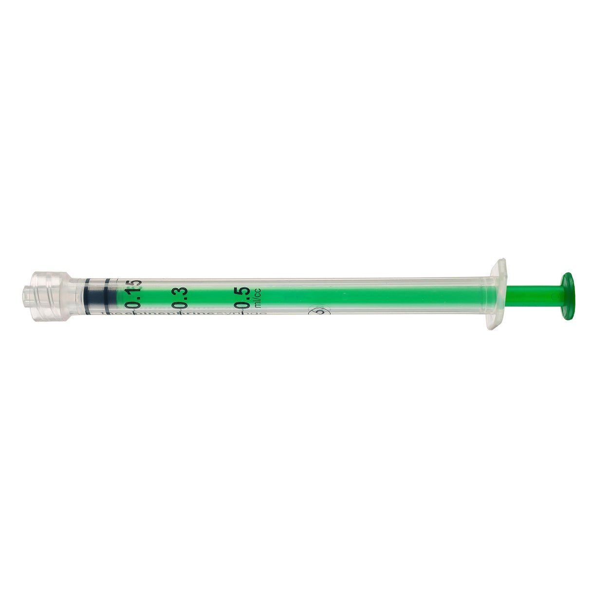 Epinephrine Syringe SnapMedical™ 0.5 mL Luer Lock Tip Without Safety - BeHope
