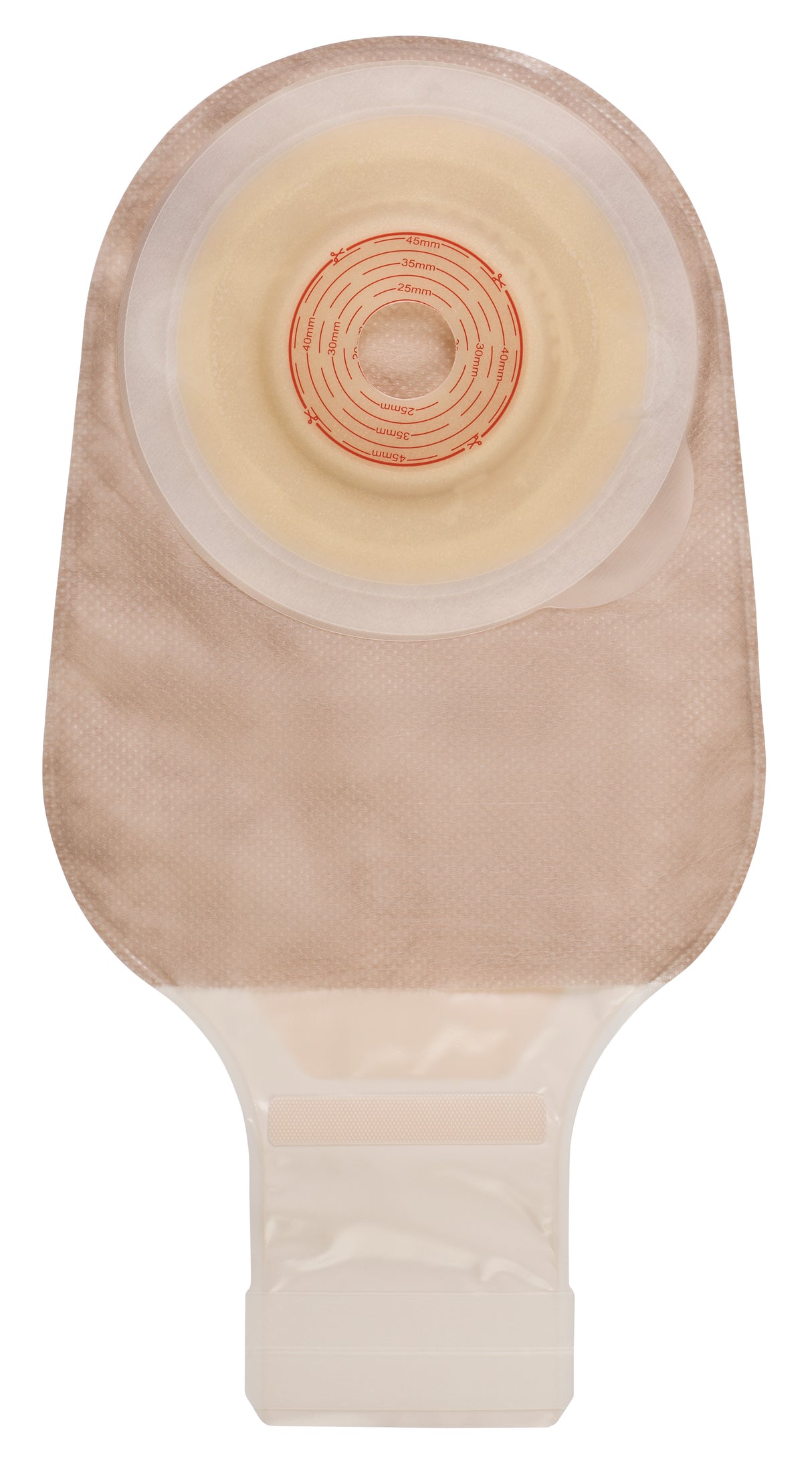 Ostomy Pouch Esteem®+ One-Piece System Soft Convex V1, Trim to Fit 3/4 to 1-7/8 Inch Stoma Drainable - BeHope