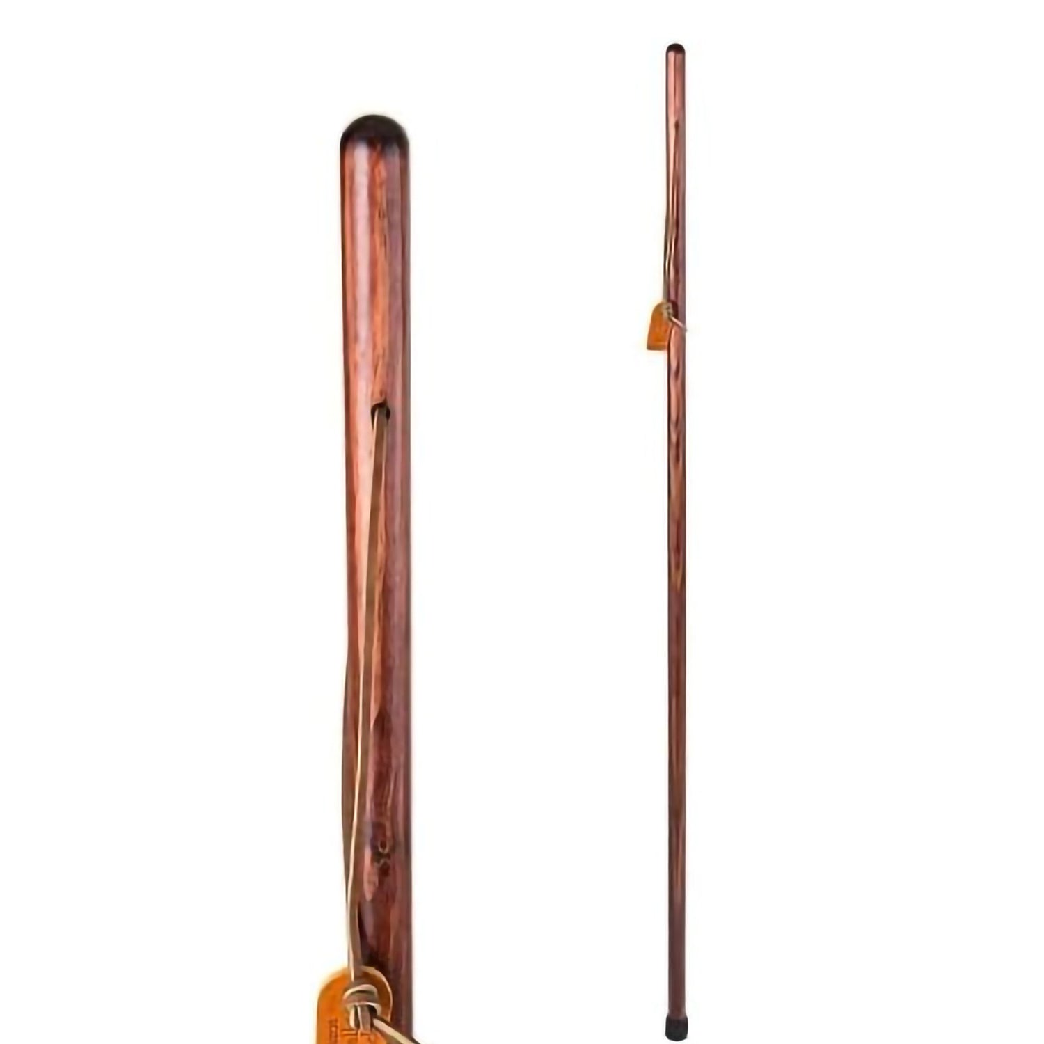 Walking Stick Brazos™ Free Form Wood 55 Inch Height Red - BeHope