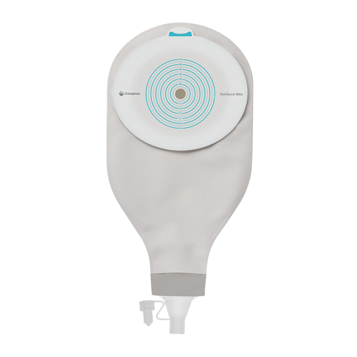 Ostomy Pouch SenSura® Mio High Output One-Piece System Flat, Trim to Fit 10 to 70 mm Stoma Drainable - BeHope