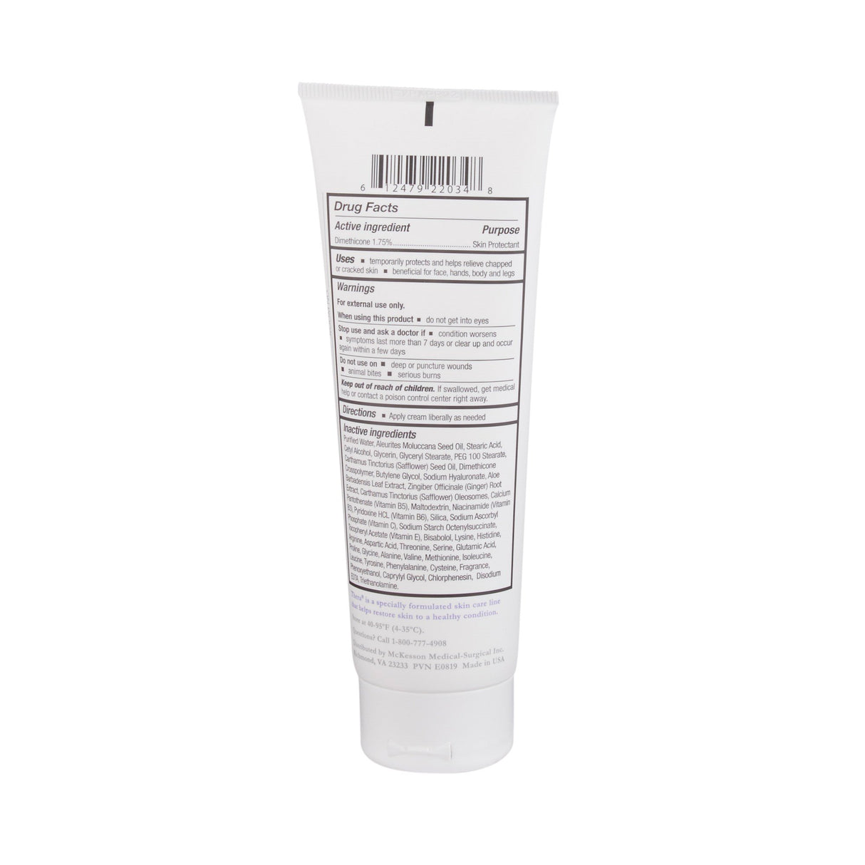 Hand and Body Moisturizer Thera® 4 oz. Tube Scented Cream CHG Compatible - BeHope