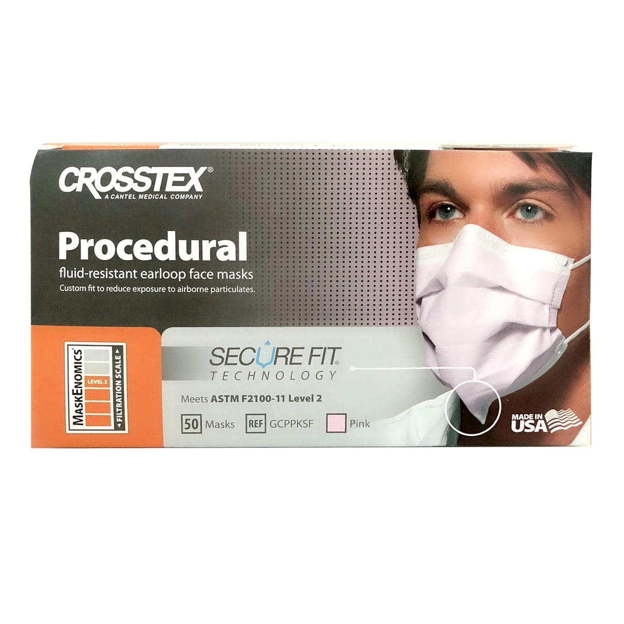 Procedure Mask Astm Level 2 Earloops One Size Fits Most - Behope