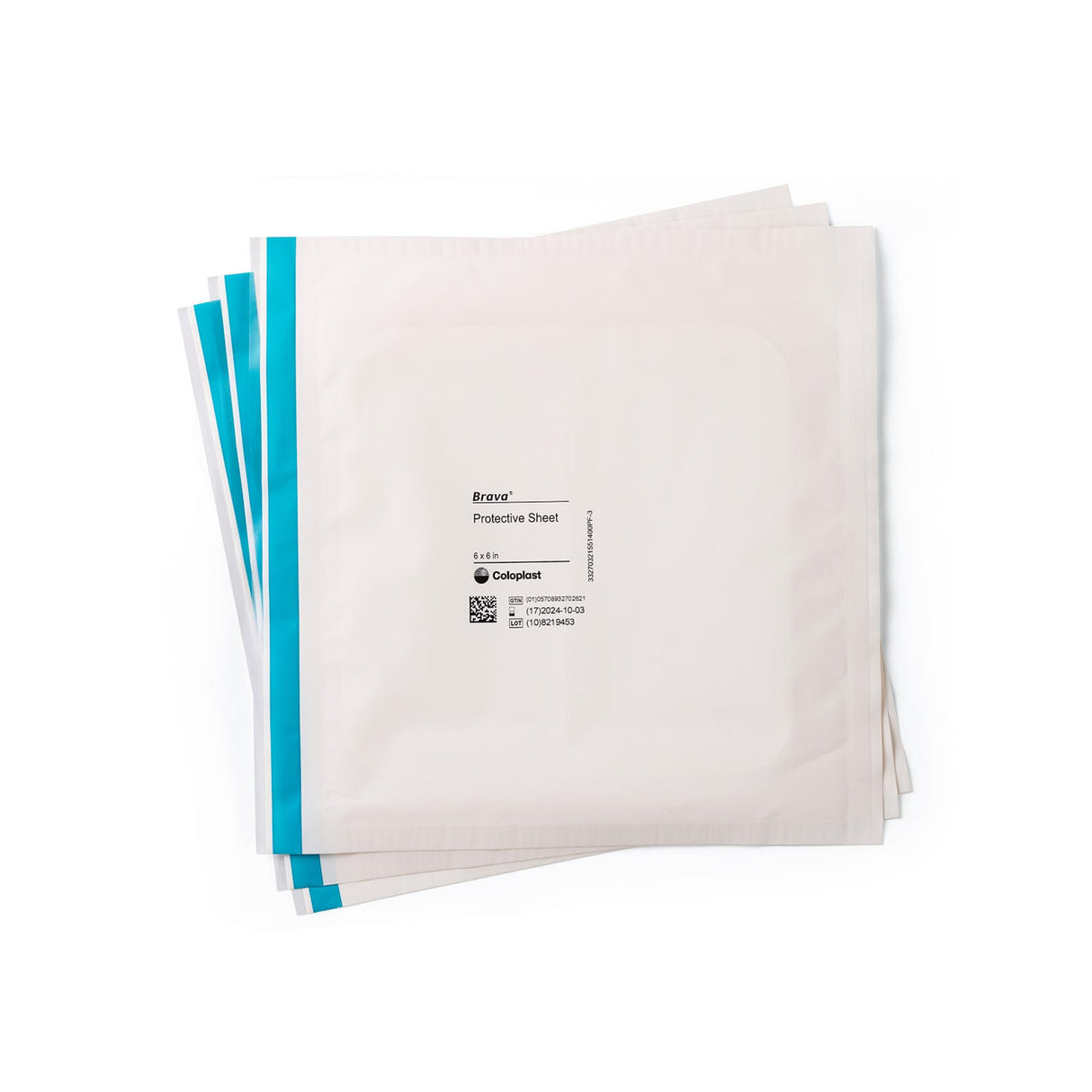 Stoma Skin Protective Sheet Brava® 6 X 6 Inch - BeHope