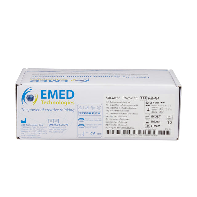 Subcutaneous Infusion Set Sub-q for Optimal Comfort and Versatile Therapy - BeHope
