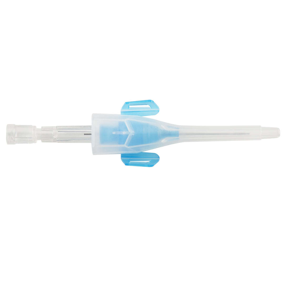 Closed IV Catheter Introcan Safety® 3 22 Gauge 1 Inch Polyurethane Winged Hub Blood Control Passive Safety - BeHope