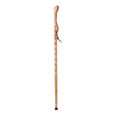 Walking Stick Brazos™ Twisted HitchHiker Wood 58 Inch Height Tan Oak - BeHope