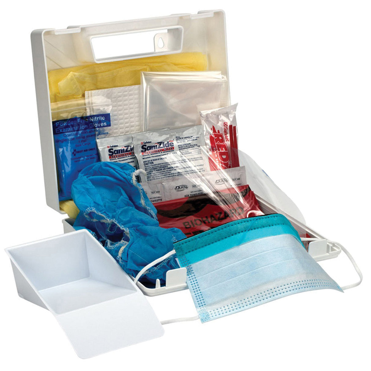 Bloodborne Pathogen And Bodily Fluid Spill Kit First Aid Only - BeHope
