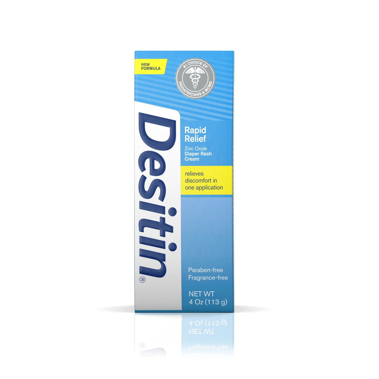 Diaper Rash Treatment Desitin® Rapid Relief 4 oz. Tube Scented Cream - BeHope