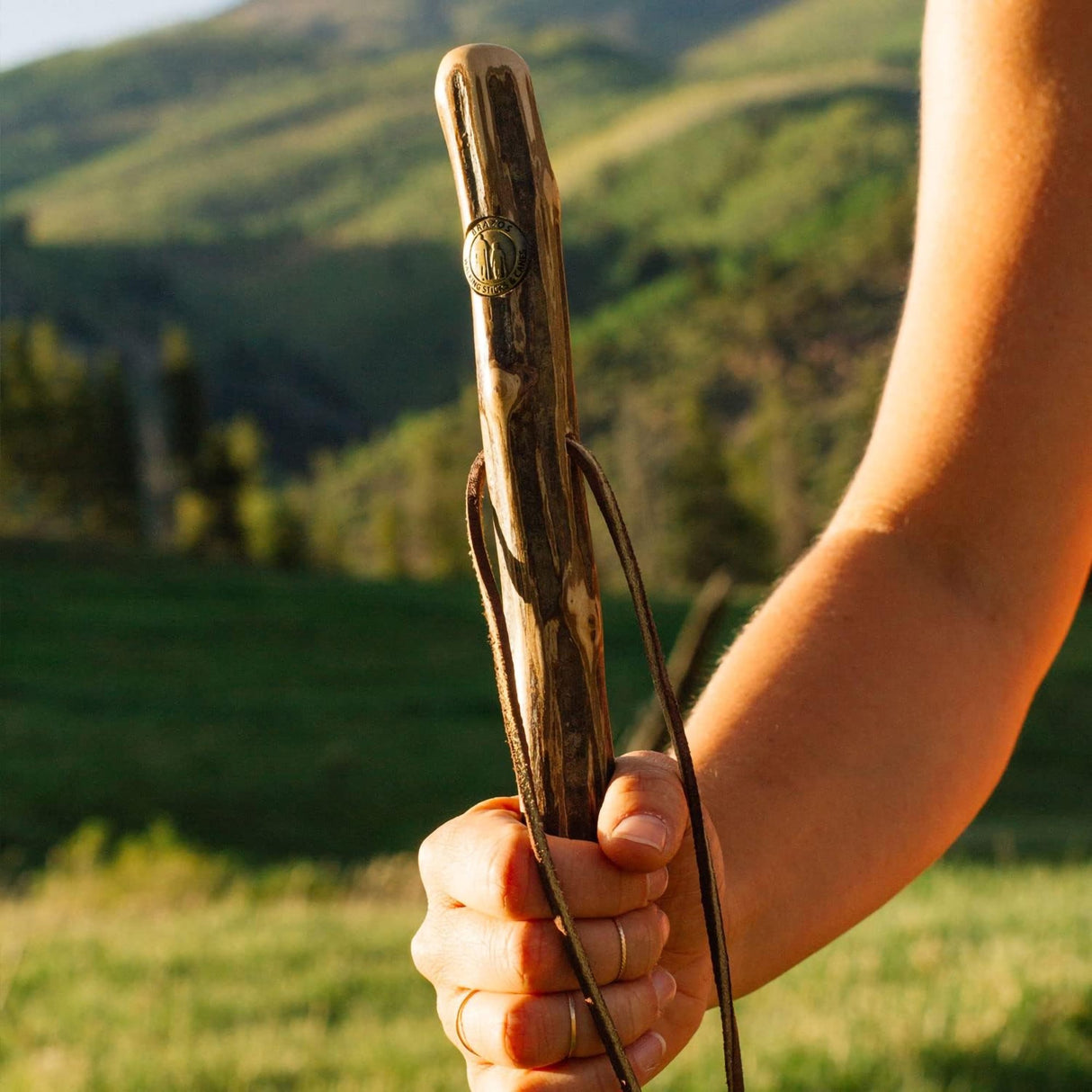 Walking Stick Brazos™ Free Form Wood 58 Inch Height Ironwood - BeHope