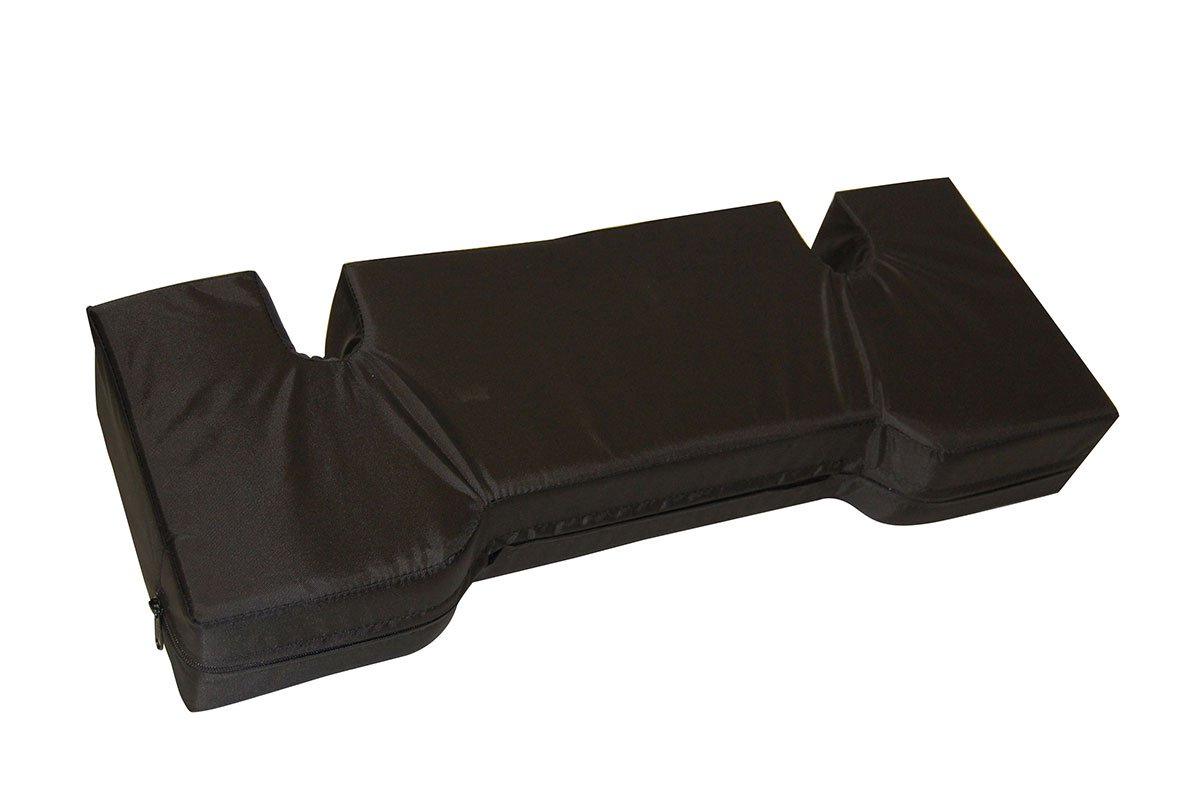 Wheelchair Lap Cushion Skil-Care™ Half-Arm 4 Inch Depth Foam - BeHope