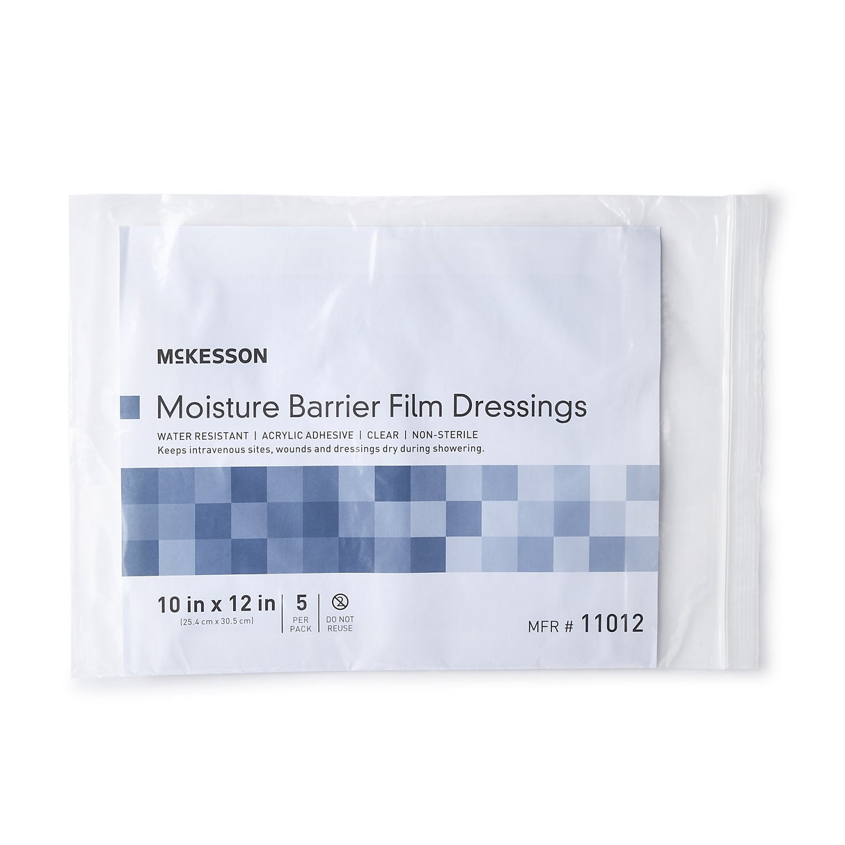 IV Site Barrier Protector McKesson 10 X 12 Inch NonSterile - BeHope