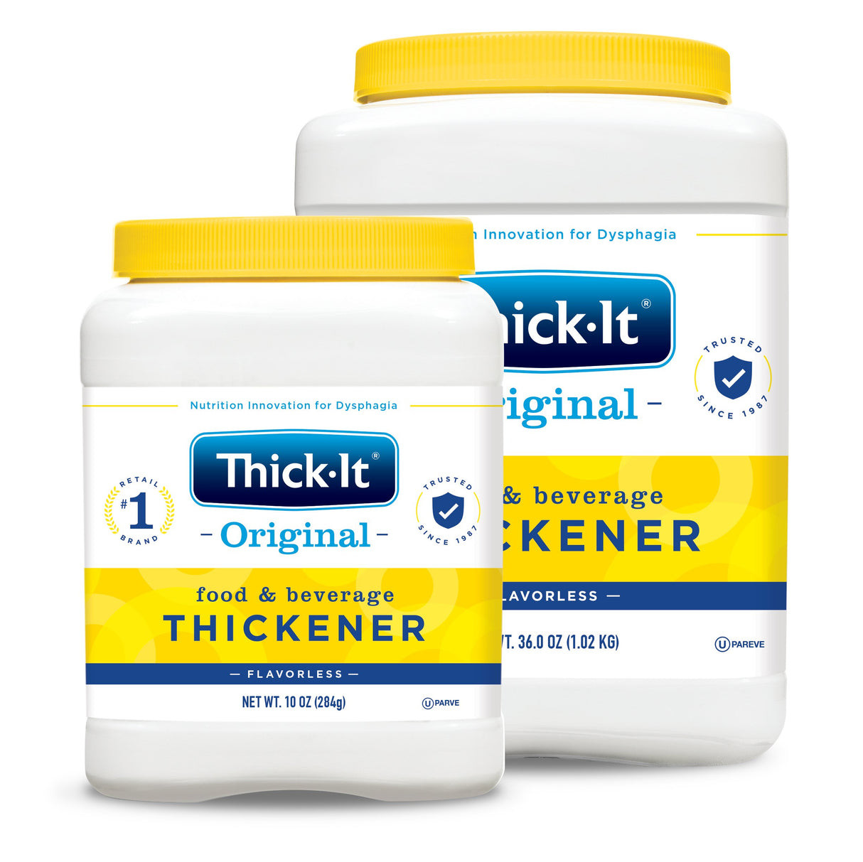 Food and Beverage Thickener Thick-It® Original 36 oz. Canister Unflavored Powder IDDSI Level 0 Thin - BeHope