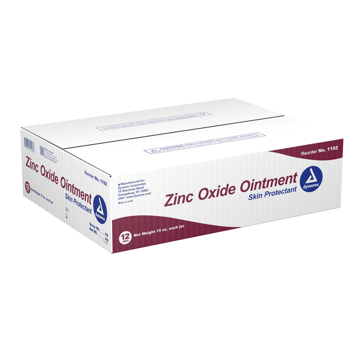 Dynarex We Care™ Zinc Enriched Skin Protectant Ointment - BeHope