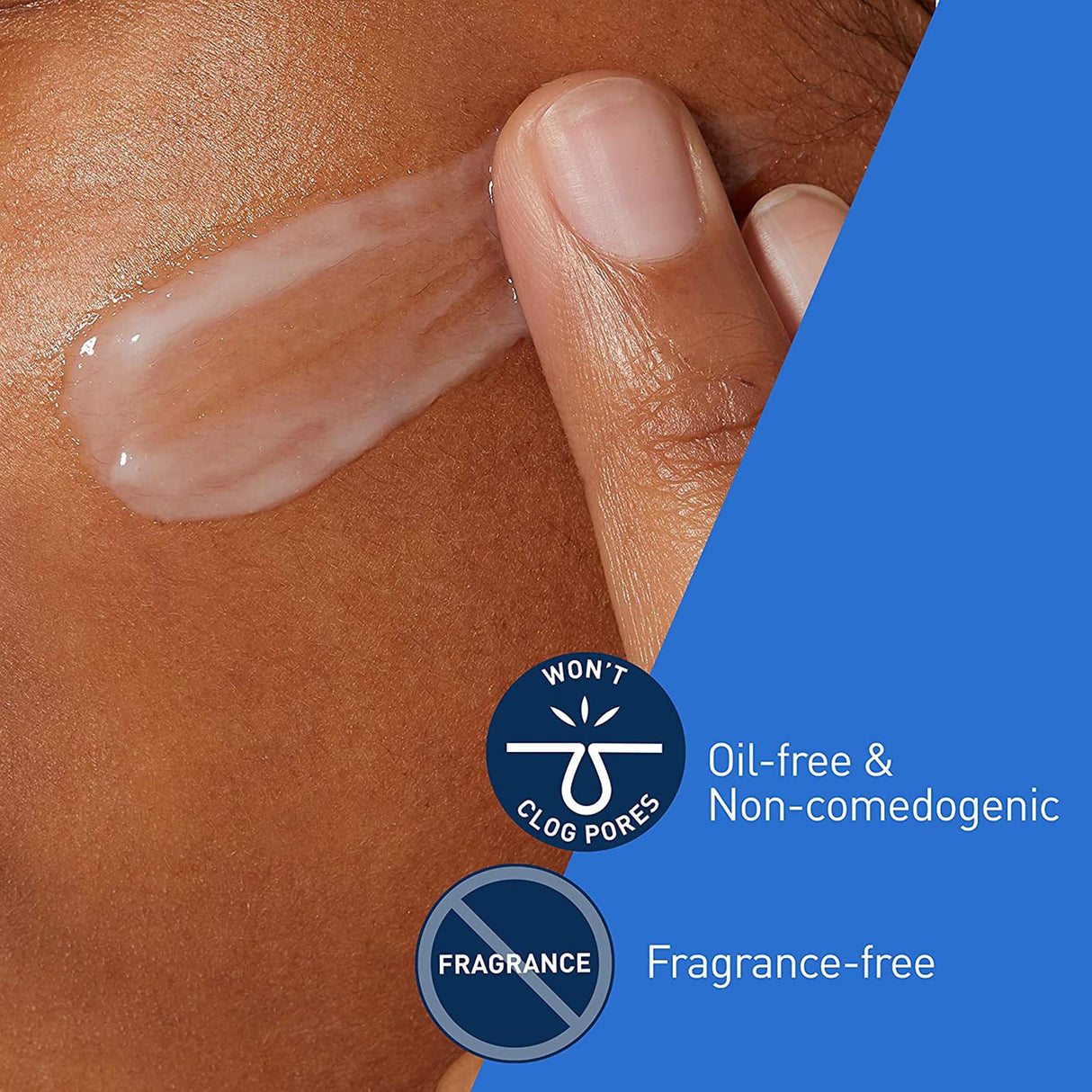 Facial Moisturizer CeraVe® PM 3 oz. Pump Bottle Unscented Lotion - BeHope