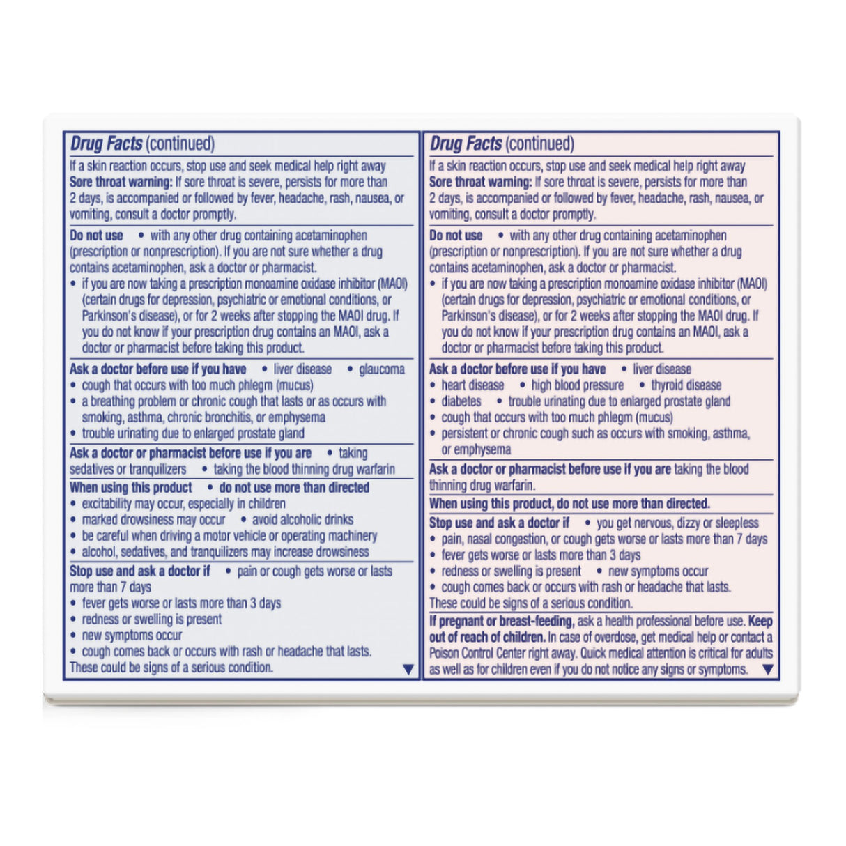 Cold and Cough Relief DayQuil® Nyquil® Combo Pack 325 mg - 10 mg - 5 mg Strength and 325 mg - 15 mg - 6.25 mg Strength Gelcap 48 per Box - BeHope