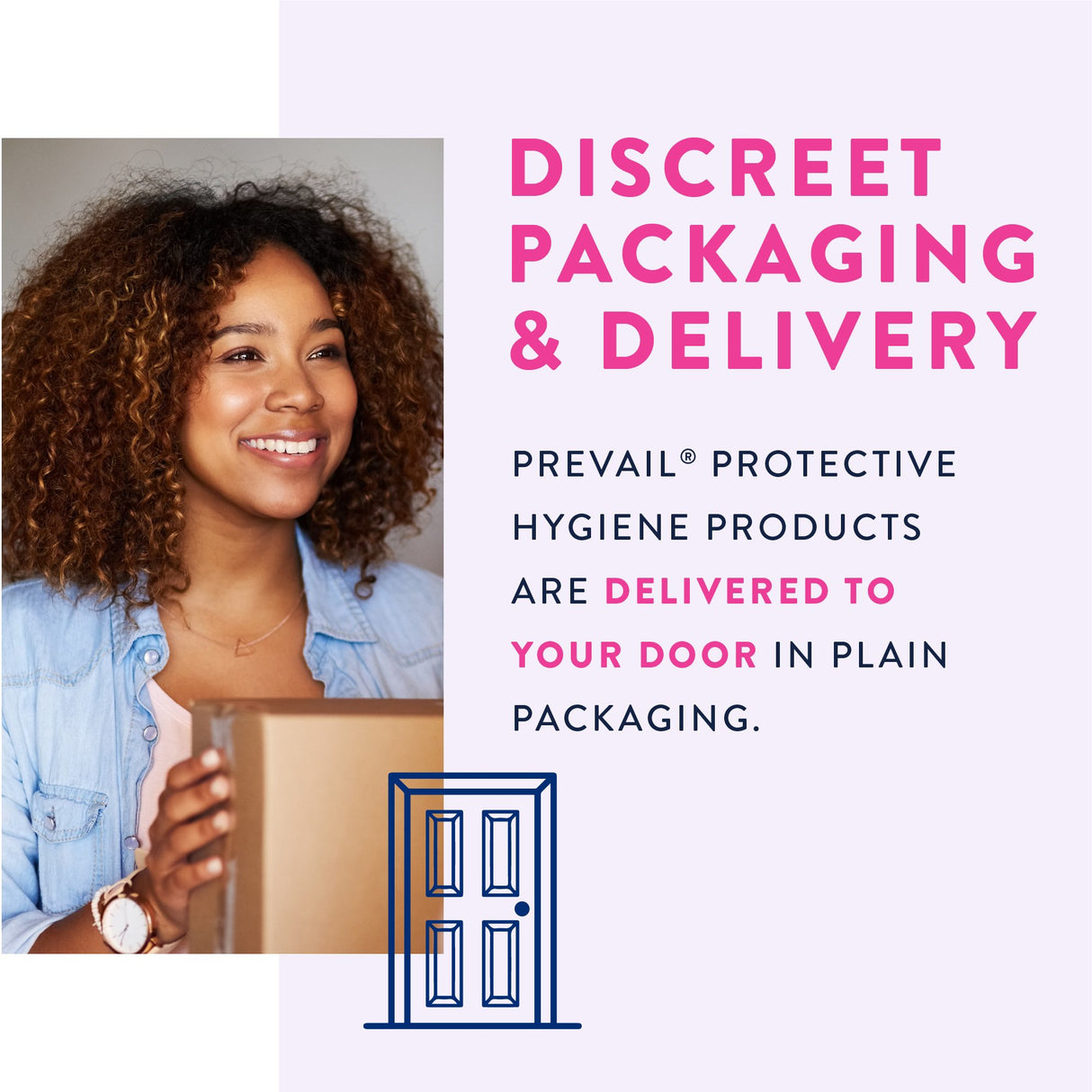 Bladder Control Pad Prevail® Daily Pads 13 Inch Length Heavy Absorbency Polymer Core One Size Fits Most - BeHope