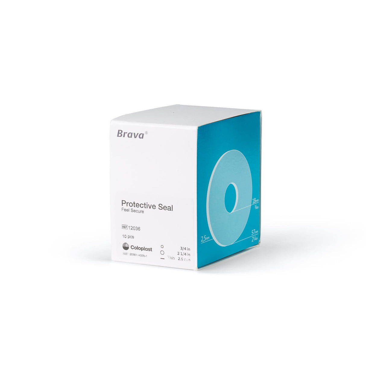 Ostomy Seal Brava® Thin 3/4 Inch (18mm) Stoma 2-1/4 Inch (57 mm) - BeHope