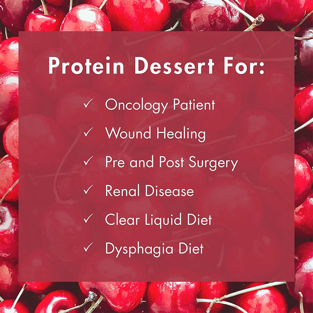 Oral Supplement Gelatein® Plus Cherry Flavor Gel 4 oz. Cup - BeHope