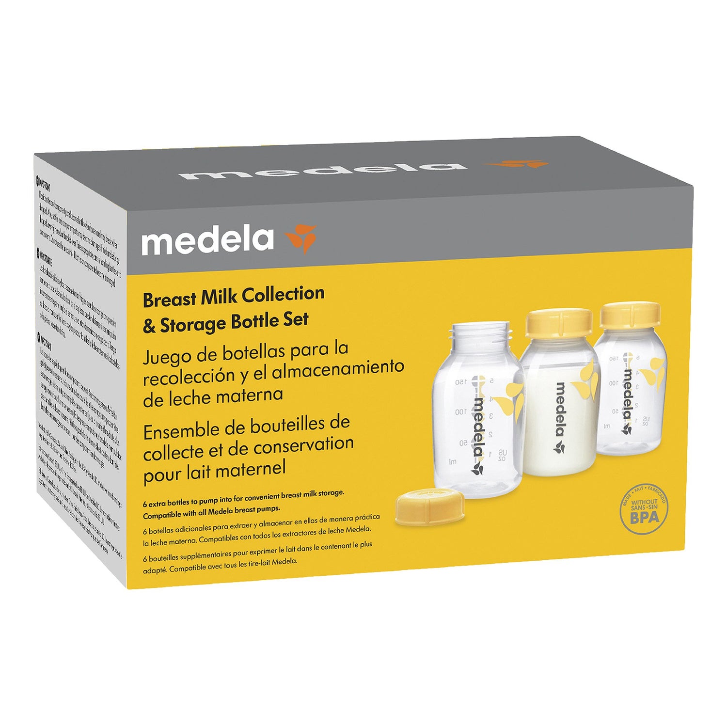 Breast Milk Collection and Storage Bottle Set Medela® 5 oz. Plastic - BeHope