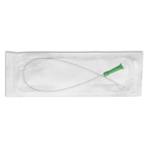 Urethral Catheter Apogee® Traditional Straight Tip / Soft Uncoated PVC 14 Fr. 16 Inch - BeHope