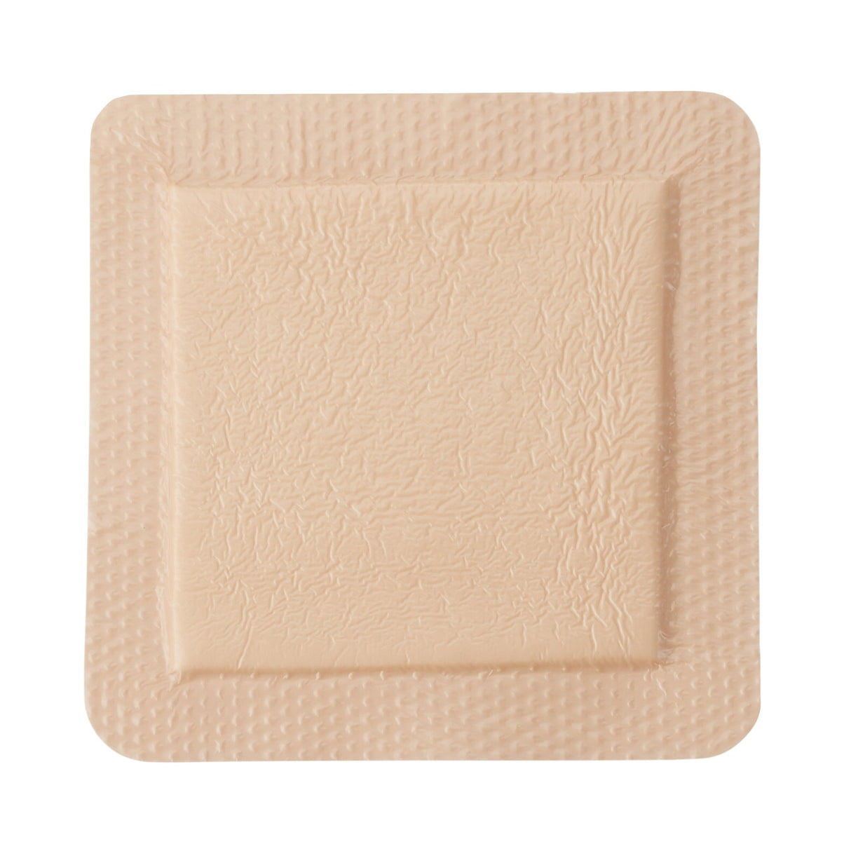 Foam Dressing McKesson 6 X 6 Inch With Border Film Backing Silicone Gel Adhesive Square Sterile - BeHope