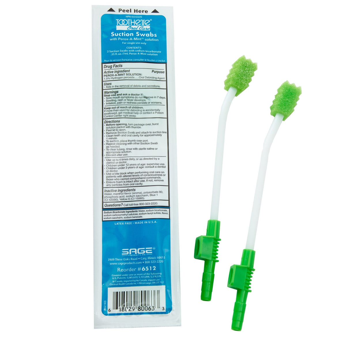 Suction Swab Kit Toothette® NonSterile - BeHope