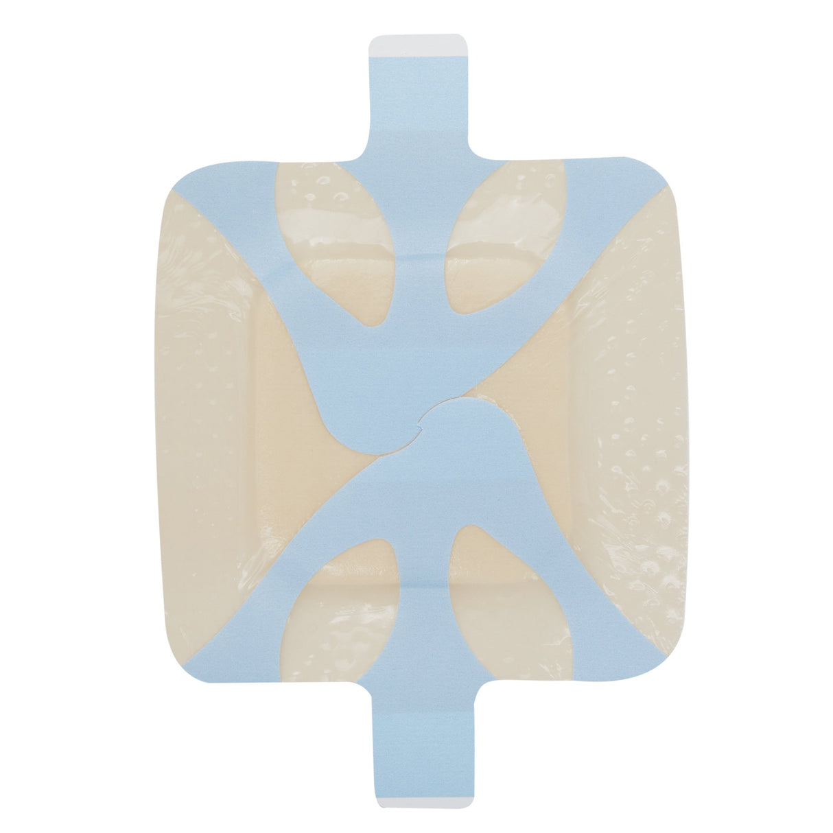 Foam Dressing 3M™ Tegaderm™ 4 X 4 Inch With Border Film Backing Silicone Adhesive Square Sterile - BeHope
