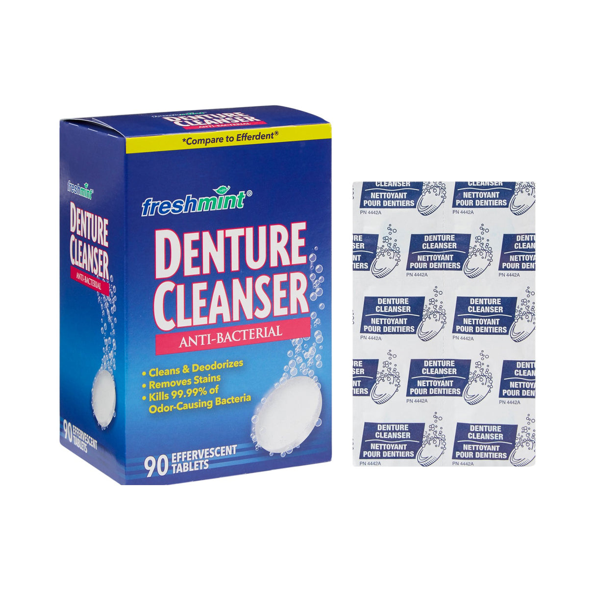 Denture Cleaner Freshmint® Mint Flavor - BeHope
