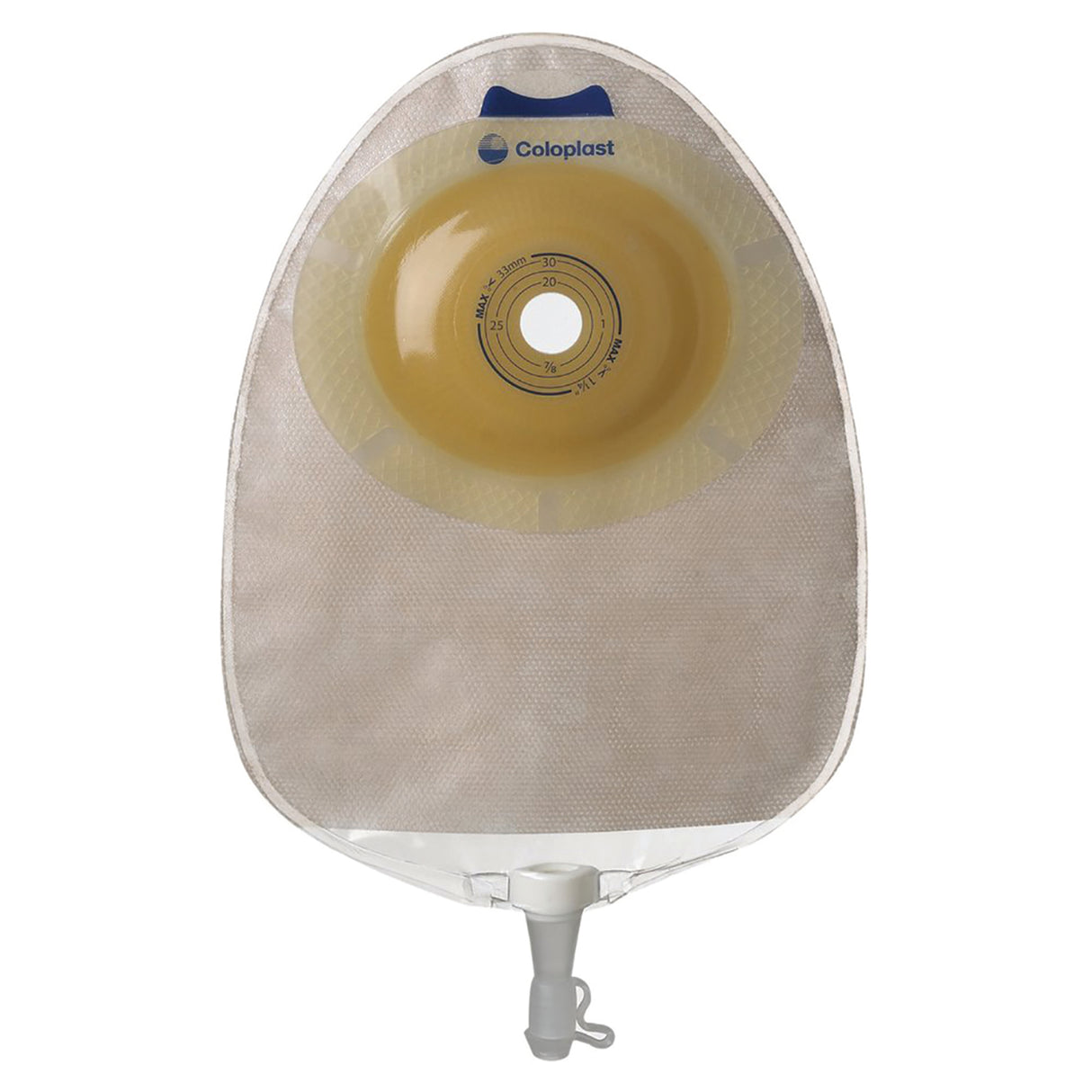 Urostomy Pouch SenSura® One-Piece System 10-3/8 Inch Length, Maxi Convex Light, Trim to Fit 5/8 to 1-5/16 Inch Stoma Drainable - BeHope