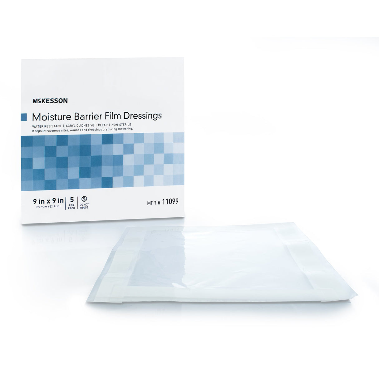 IV Site Barrier Protector McKesson 9 X 9 Inch NonSterile - BeHope