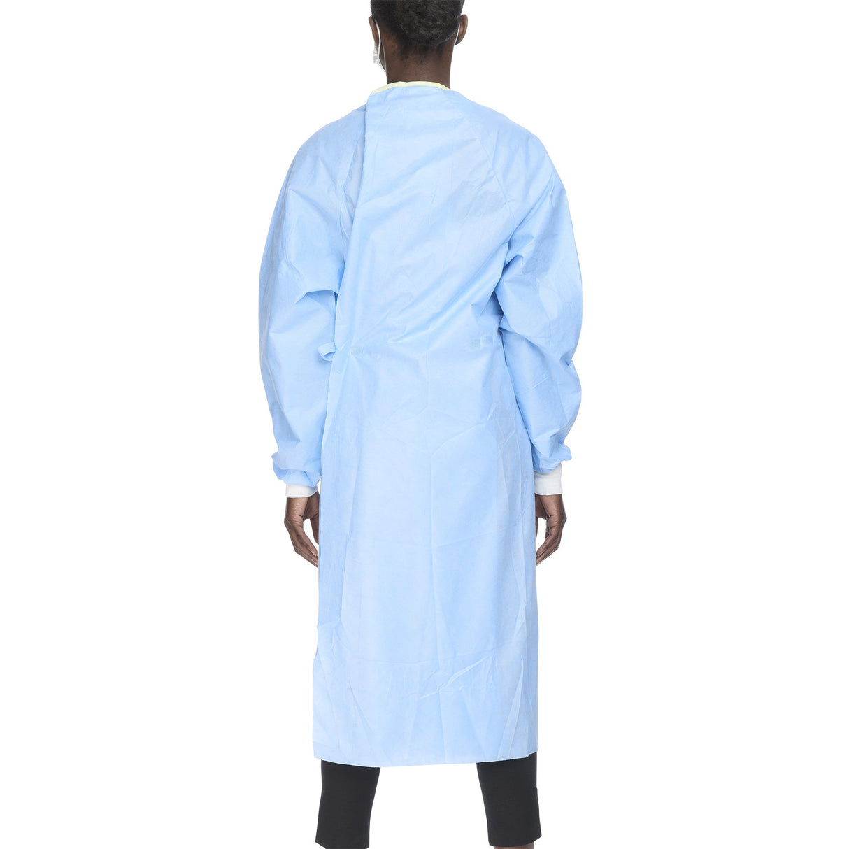 Non-Reinforced Surgical Gown with Towel Evolution 4 Large Blue Sterile Not Rated Disposable - BeHope