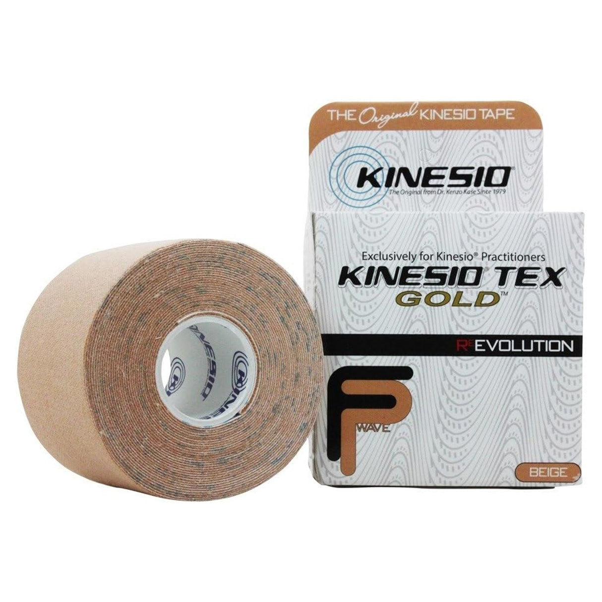Kinesiology Tape Kinesio® Tex Gold™ FP Beige 2 Inch X 5-1/2 Yard Cotton NonSterile - BeHope