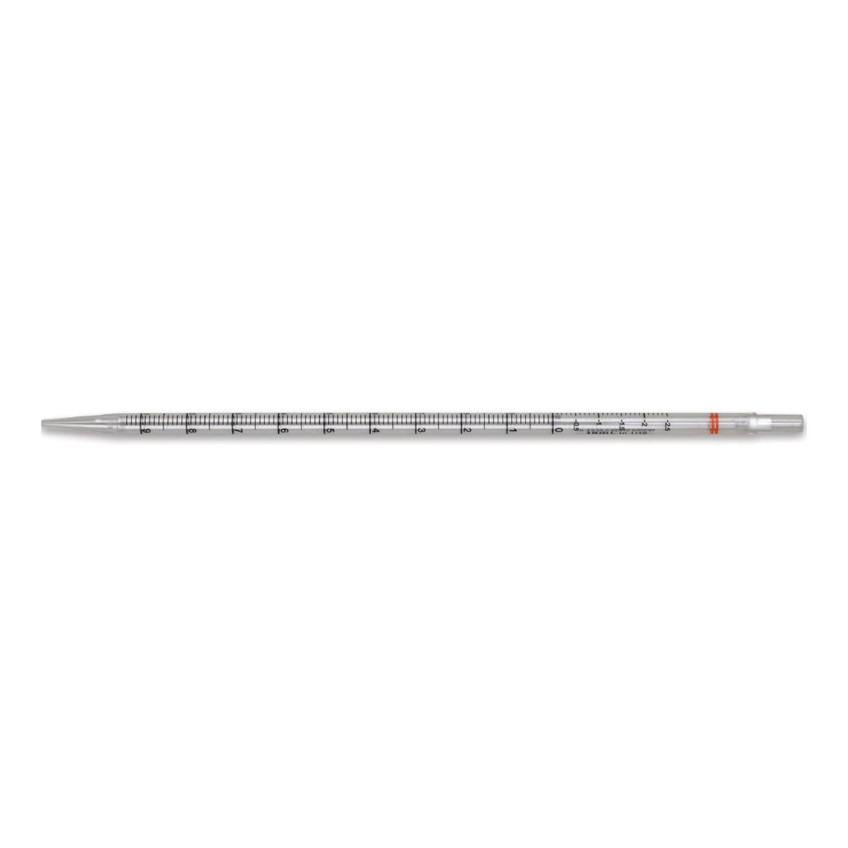 McKesson Serological Pipette 10 mL 0.1 mL Graduation Increments / 2.5 mL Negative Graduations Sterile - BeHope