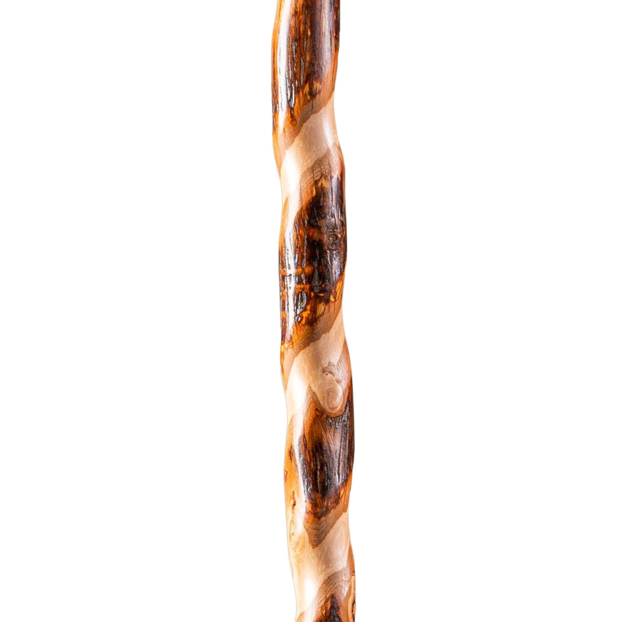 Walking Stick Brazos™ Twisted Wood 55 Inch Height Hickory - BeHope