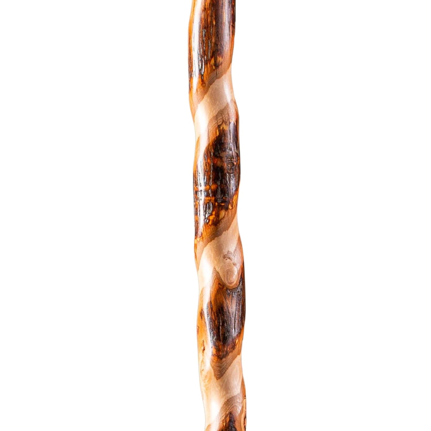Walking Stick Brazos™ Twisted Wood 55 Inch Height Hickory - BeHope