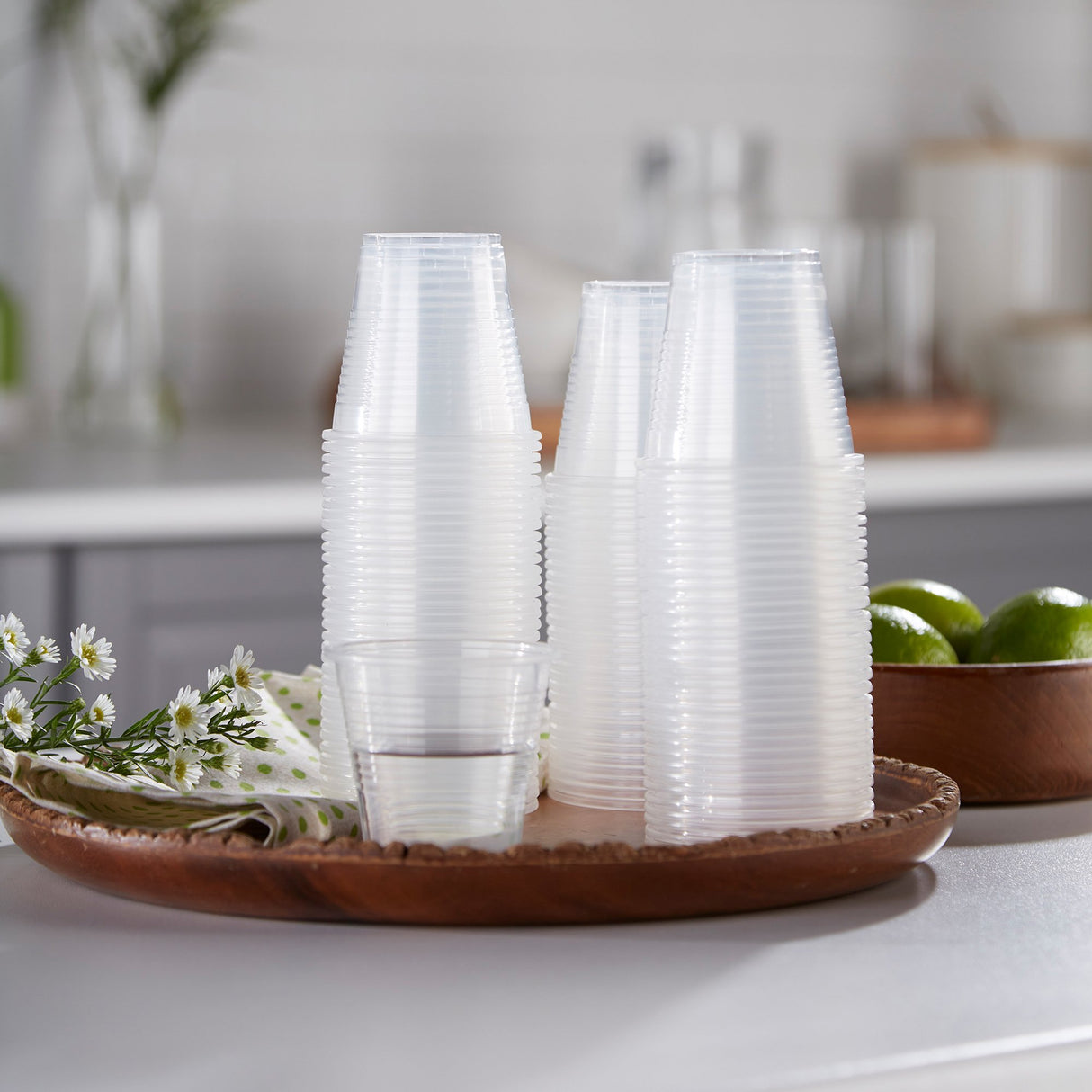 Drinking Cup McKesson 5 oz. Clear Polypropylene Disposable - BeHope