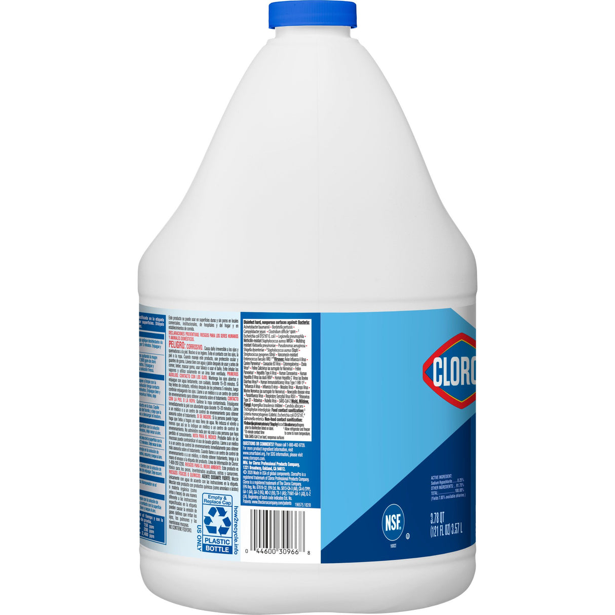 Bleach Cloroxpro™ Clorox® Germicidal Disinfectant Concentrate for Laundry and Surfaces - BeHope