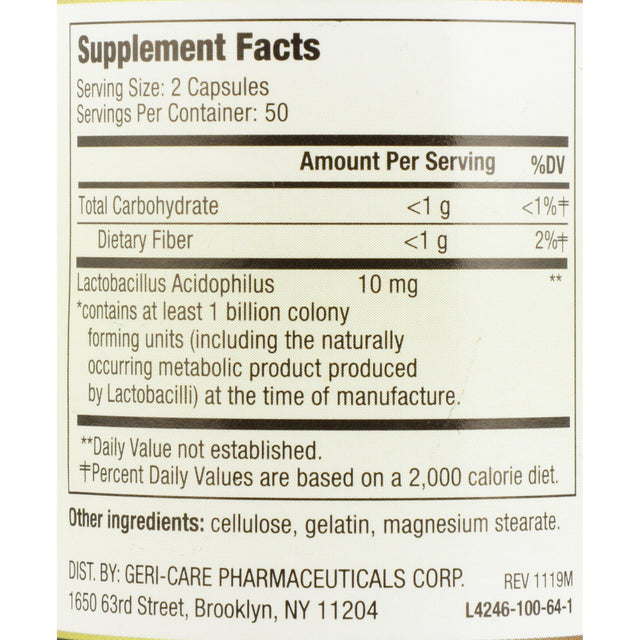Probiotic Dietary Supplement Health Star® Capsules for Digestive Health - BeHope