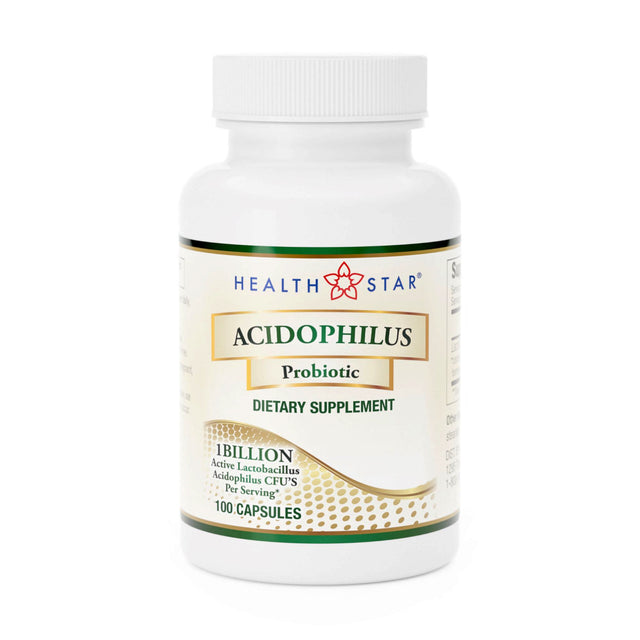 Probiotic Dietary Supplement Health Star® Capsules for Digestive Health - BeHope