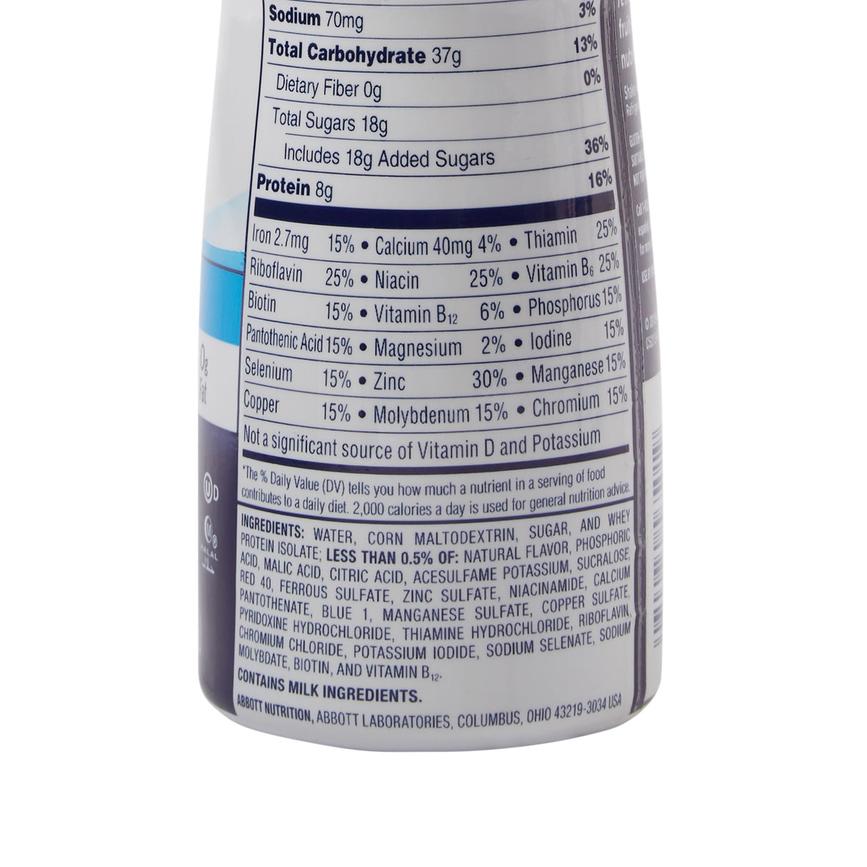 Oral Supplement Ensure® Clear Blueberry Pomegranate Flavor Liquid 10 oz. Bottle - BeHope