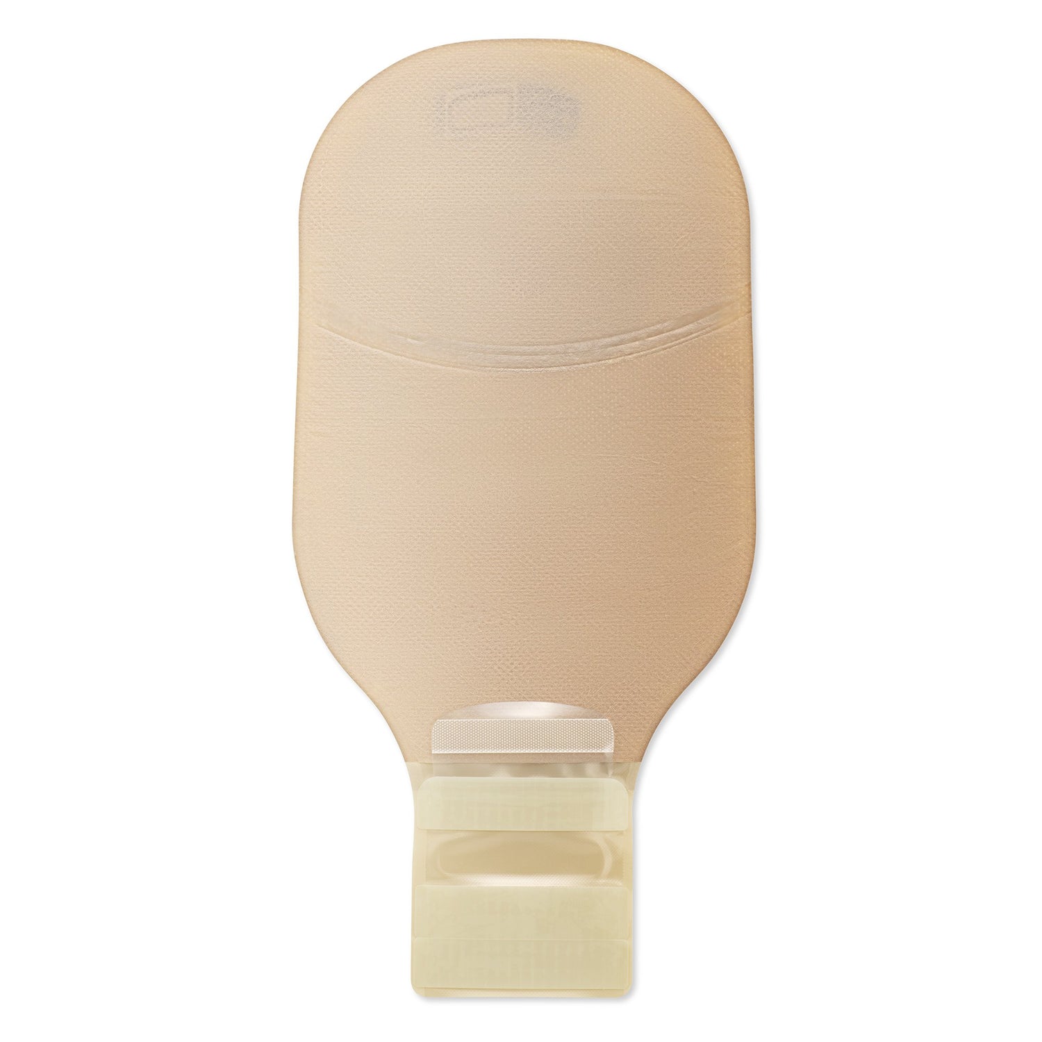 Ostomy Pouch Premier™ One-Piece System 12 Inch Length Flat, Pre-Cut 1-9/16 Inch Stoma Drainable - BeHope