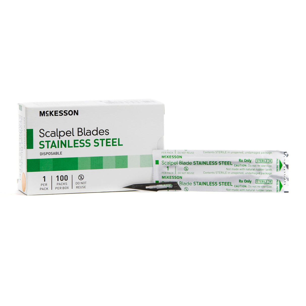Surgical Blade McKesson Brand Stainless Steel No. 11 Sterile - BeHope