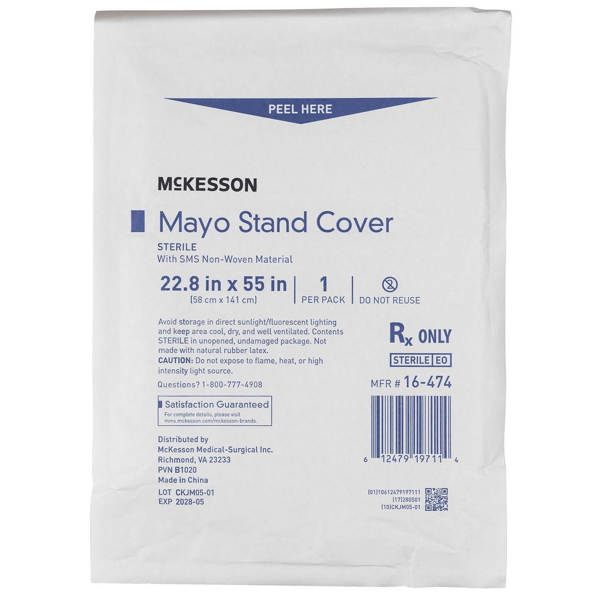 Mayo Stand Cover 22.8 X 55.5 Inch - BeHope