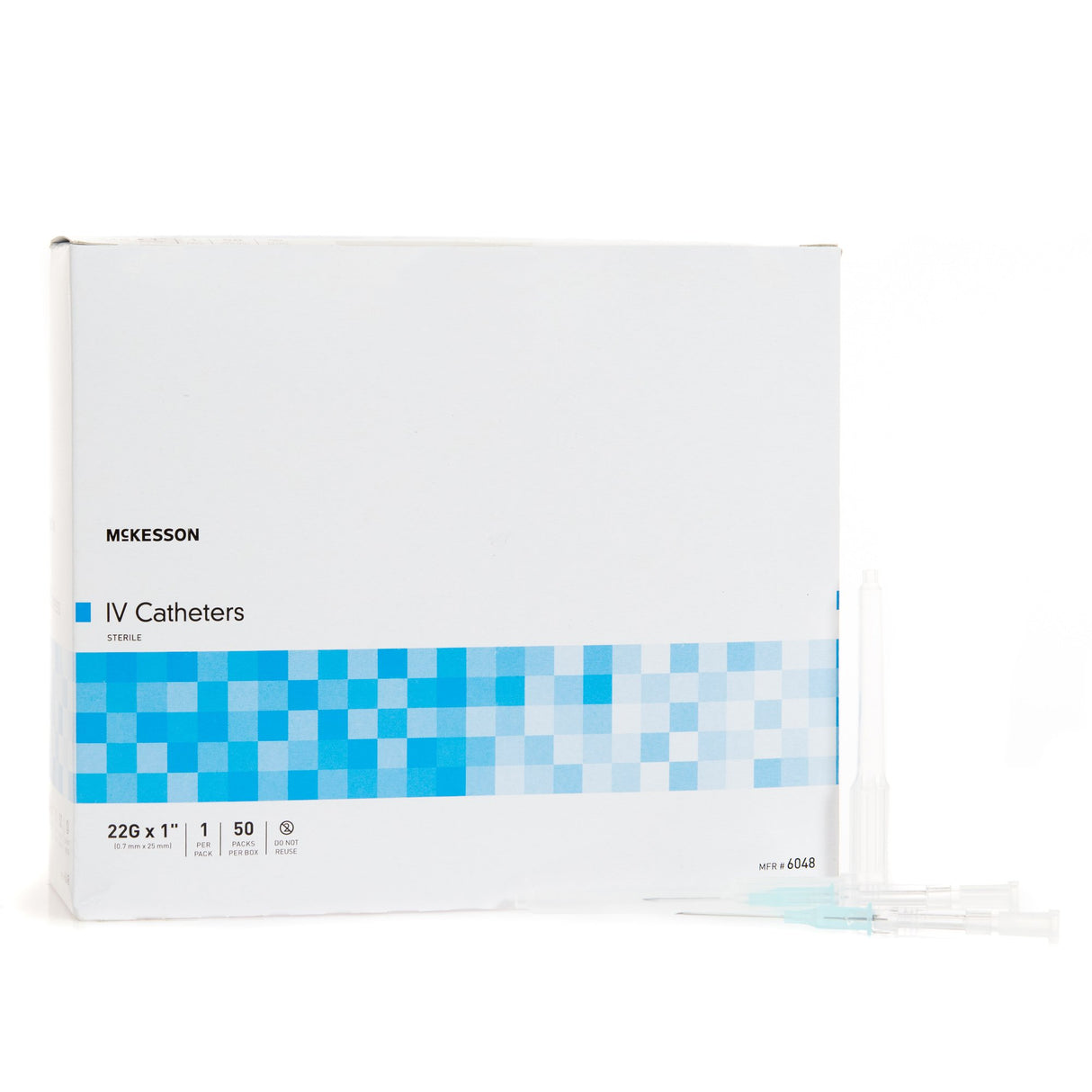 Peripheral Iv Catheter Mckesson Soft Flexible Radiopaque Straight Hub Non Blood Control Non-safety - BeHope