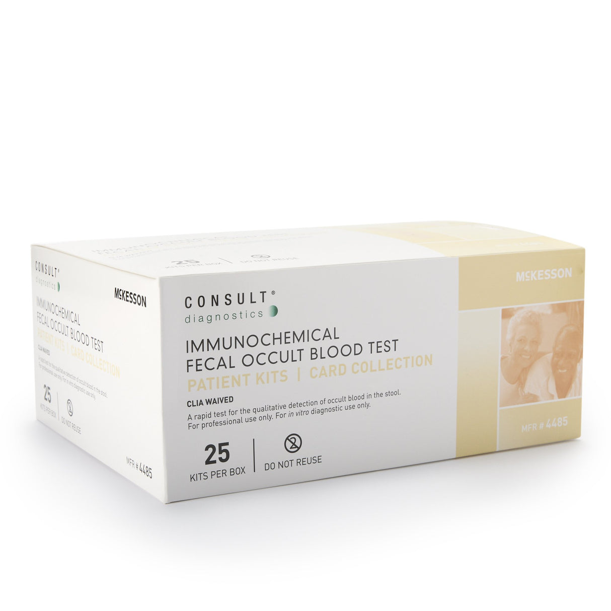 Mckesson Consult™ Rapid Fecal Occult Blood Cancer Screening Test CLIA Waived - BeHope