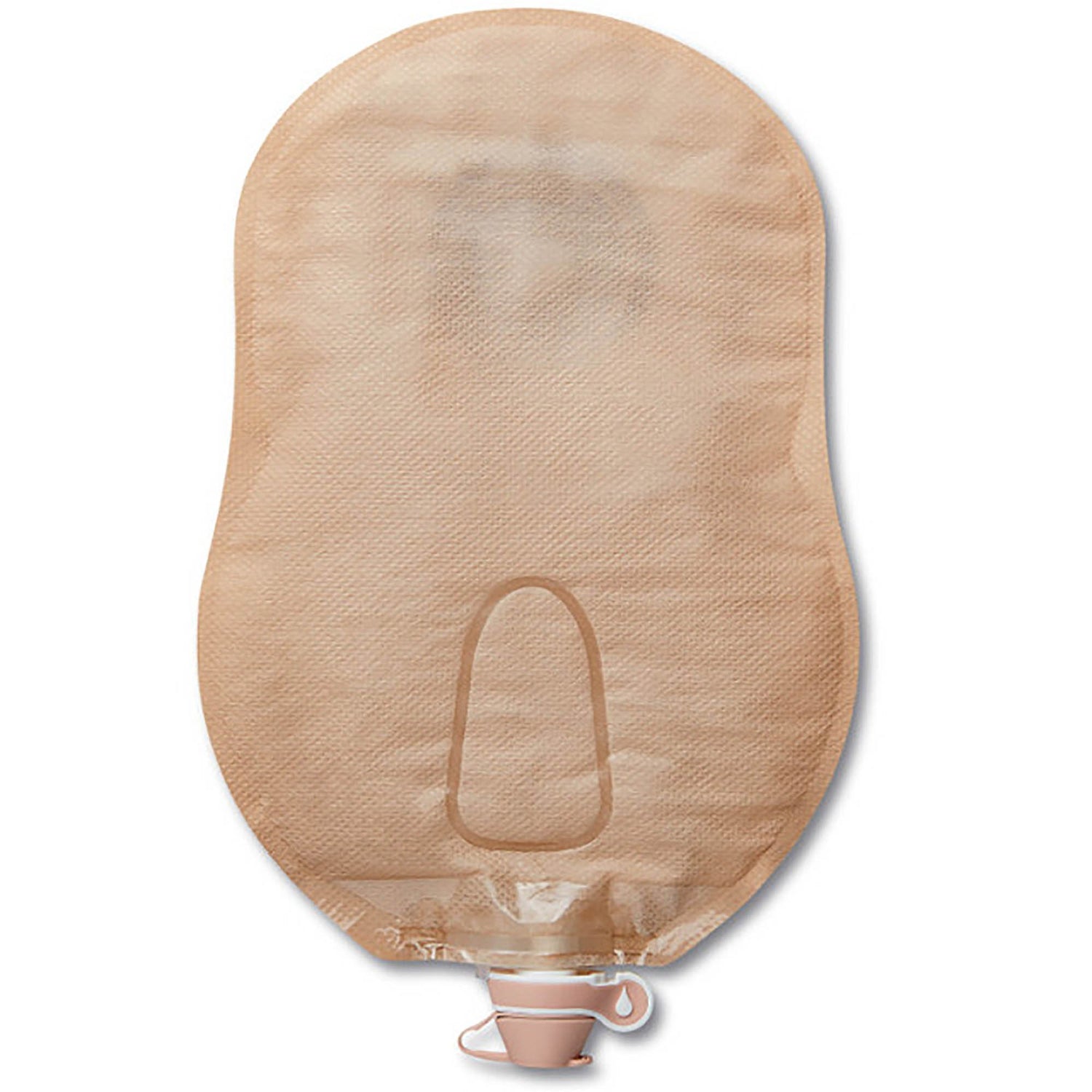 Urostomy Pouch Premier™ One-Piece System 9 Inch Length Convex, Trim to Fit Up to 1-1/2 Inch Stoma Drainable - BeHope