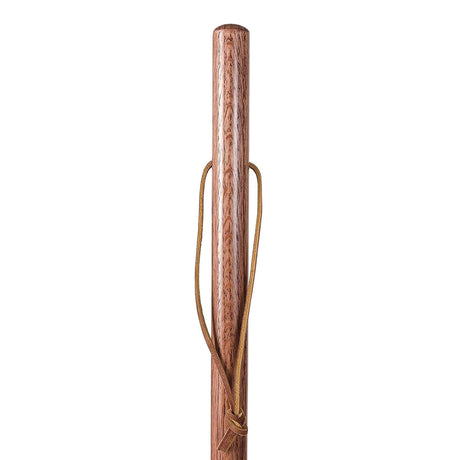Walking Stick Brazos™ Twisted Backpacker Wood 58 Inch Height Red Oak - BeHope